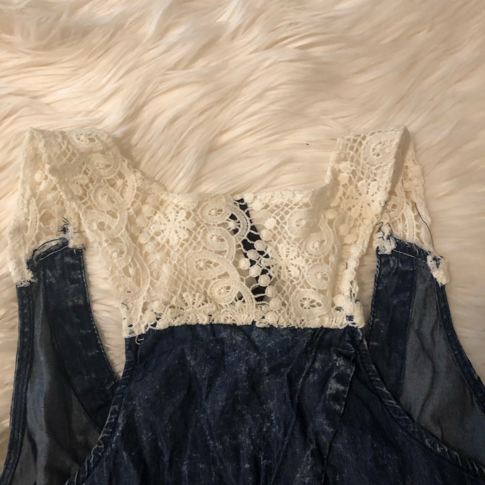 Jessica Simpson crochet romper - Picture 8 of 8